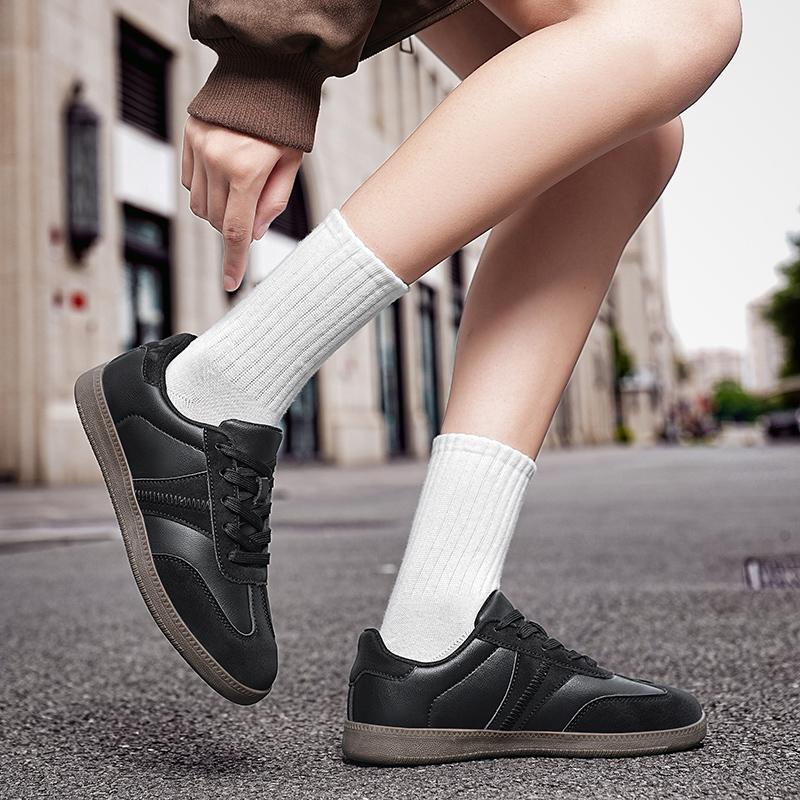 36-48 Couple Plus Size Lightweight and Fashionable Board Shoes Retro German Training Shoes Men's and Women's Sports and Leisure Shoes
