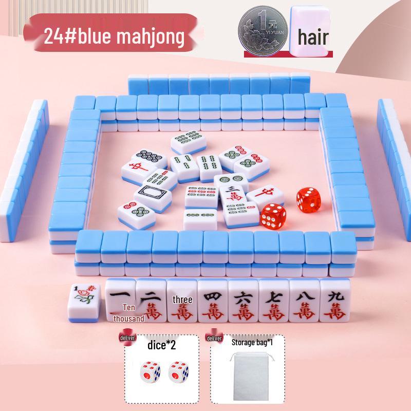 Tragbare Mini-Mahjong-Steine - Kompakt, Niedlich und Ideal für Camping, Wohnheime oder Reisen