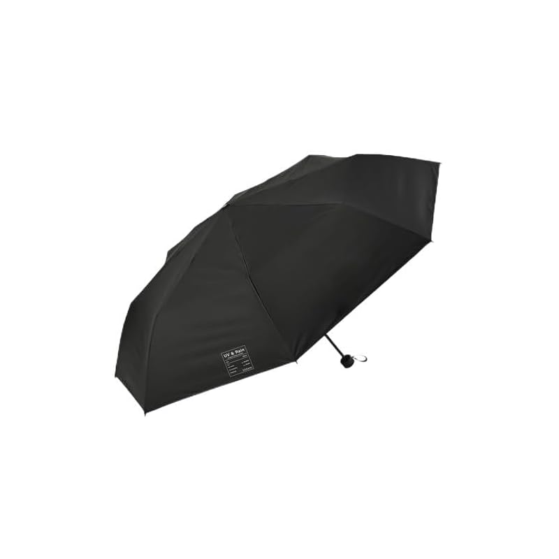 

nifty colors(Nifty Colors) folding umbrella Solani blackout 5 tier mini 58 5180BK