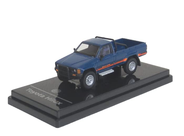 

JADI Toyota Hilux Single Cab 84 Medium Blue LHD scale model PA55522 1/64