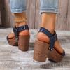 Fashion High Quality Lady Shoes 2024 New Fashion Buckle Women's Sandals Light Casual Platform Sandalias Plus Size 43 Summer Female Shoes
