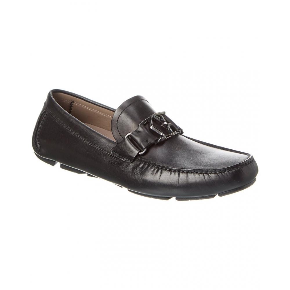 

Salvatore Ferragamo Ferragamo Peter Leather Driver Black US 8/Regular