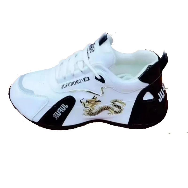 Scarpe da ginnastica firmate per donna, estive, in pelle, impermeabili, casual, sportive, scarpe da donna, leggere, traspiranti, antiscivolo, con plateau