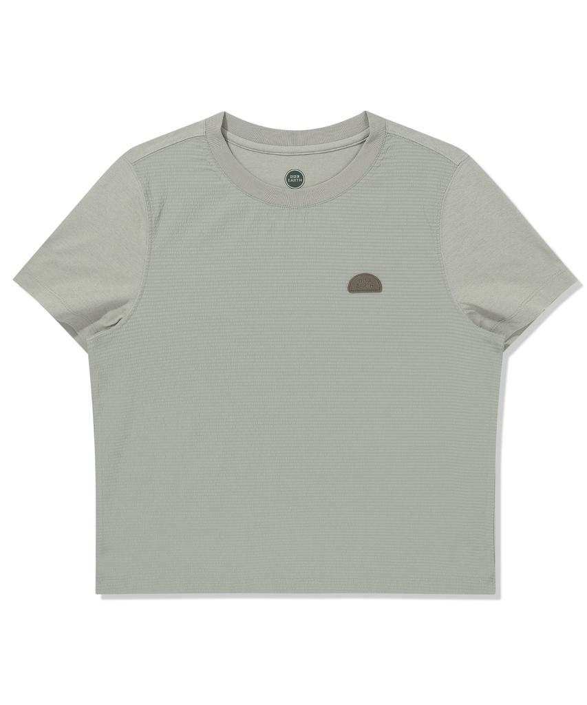 BBC EARTH Women'S Camp Circus Policott Tee Ash Gray