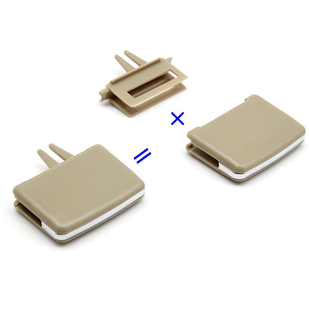 Rear AC Air Vent Grille Tab Clip Slider Repair Kit For Mercedes Benz W204 C X204 GLK W212 W207 E Class 2007 2008 2009 2010