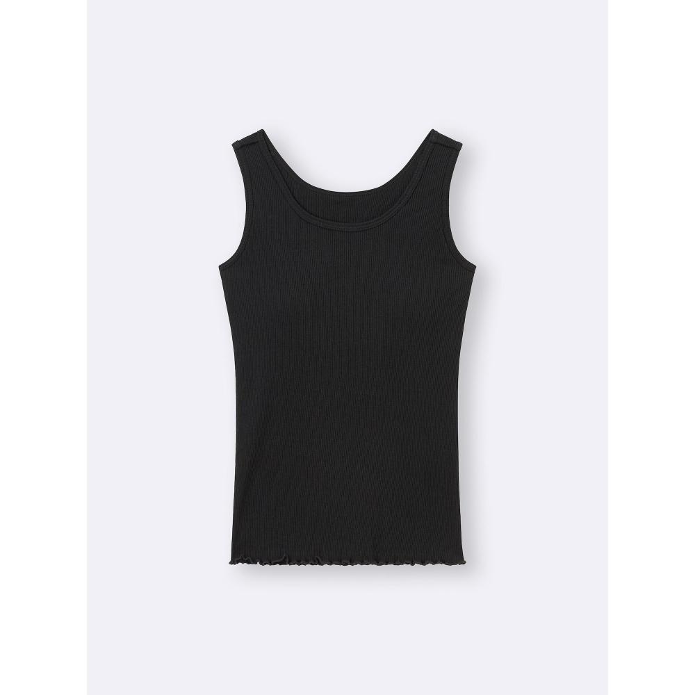 GU by Uniqlo Girls Bra Feel Petit Rib Tank Top Model