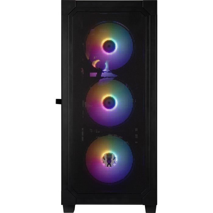 PC-Gehäuse - BITFENIX - Graph ARGB - Mid-Tower - ATX - Schwarz - 4 A-RGB-Lüfter