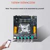 160Wx2+220W 2.1 Channel TDA7498ETR Bluetooth-compatible Digital Power Amplifier Module Subwoofer for Entertainment