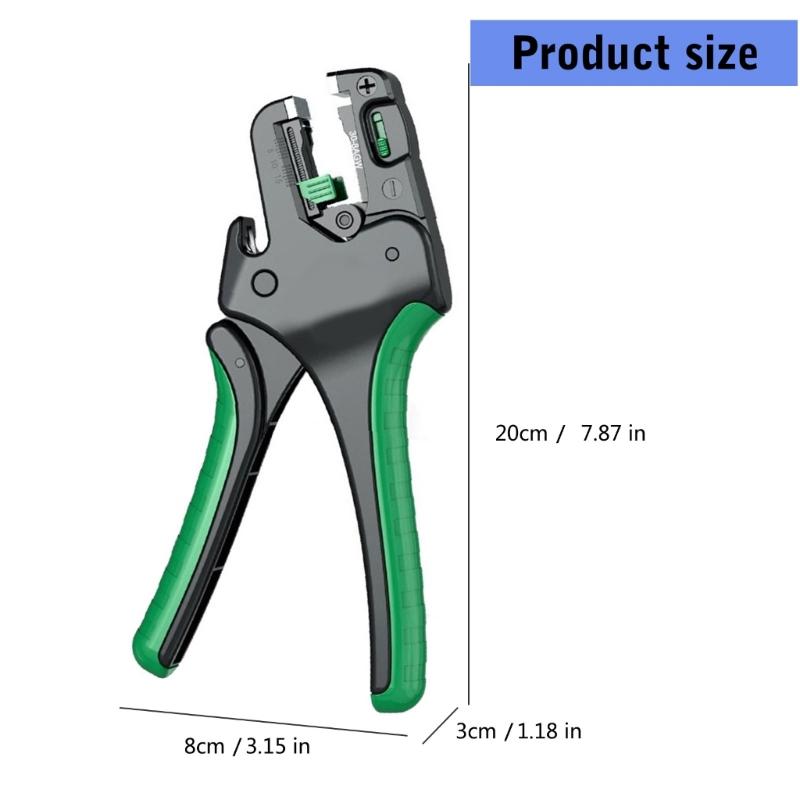 Wire Stripper Multifunctional Cable Stripper Wire Cutter Wire Crimper Professional Automatic Wire Stripping Pliers Tool