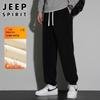 JEEP SPIRIT Men's Thermal Fleece Jogger Pants
