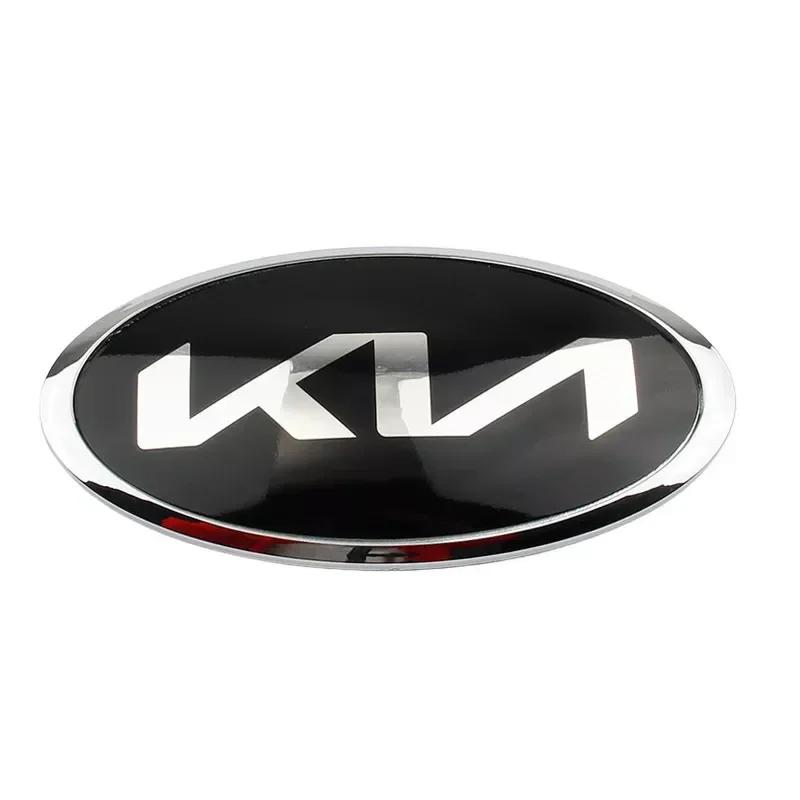 Car Front Bonnet Emblem for KIA Sorento RIO Senda Sportage KX7 KX3 KX5 Forte Seltos Optima Niro Soul Ceed Trunk Badge Stickers
