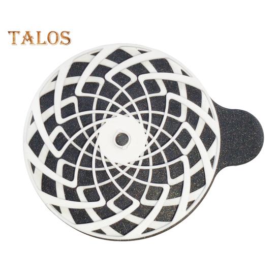 

Игрушка-спираль для снятия стресса, 3D-печатная игрушка, карманный размер, игрушка-фиджет, вращающееся колесо, игрушка для релаксации, повышающая концентрацию внимания черный белый