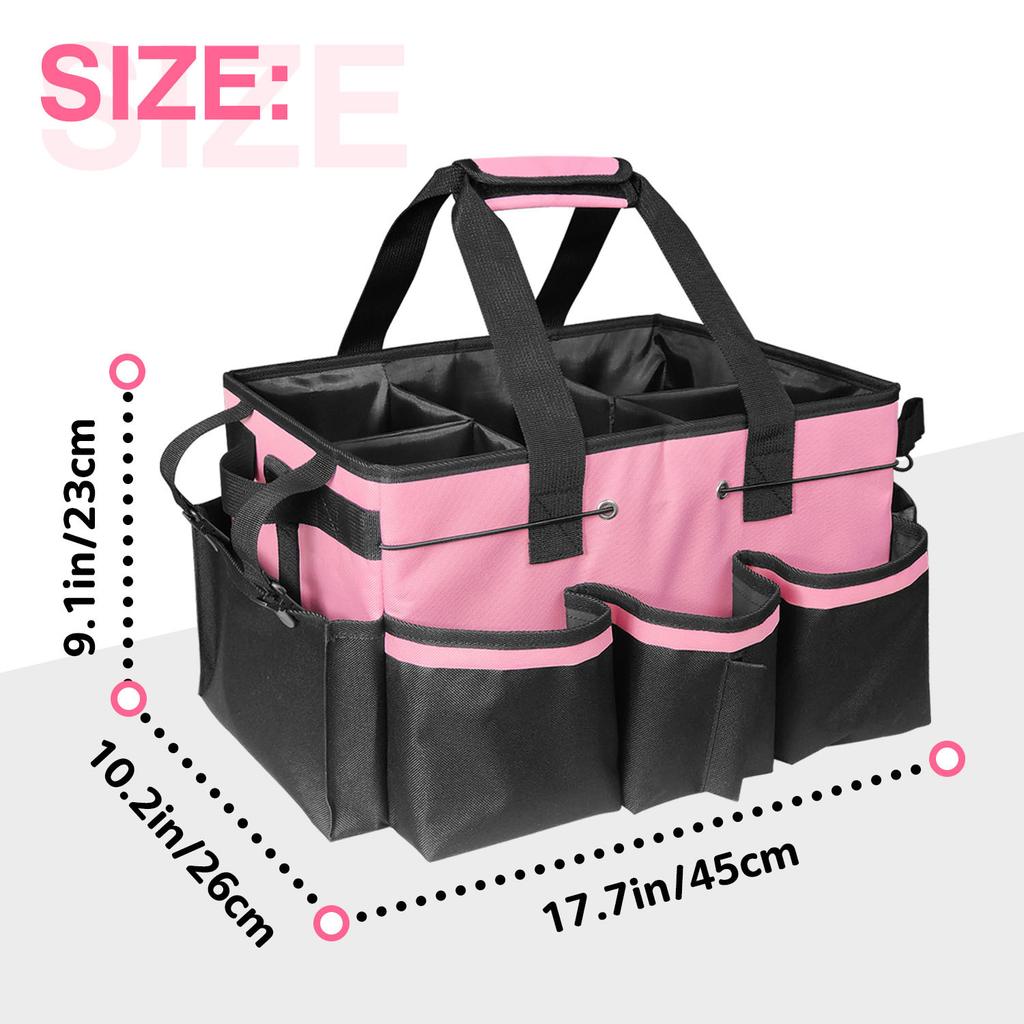 Cleaning tools Storage box Crossbody cleaning backpack Large capacity portable cleaning belt