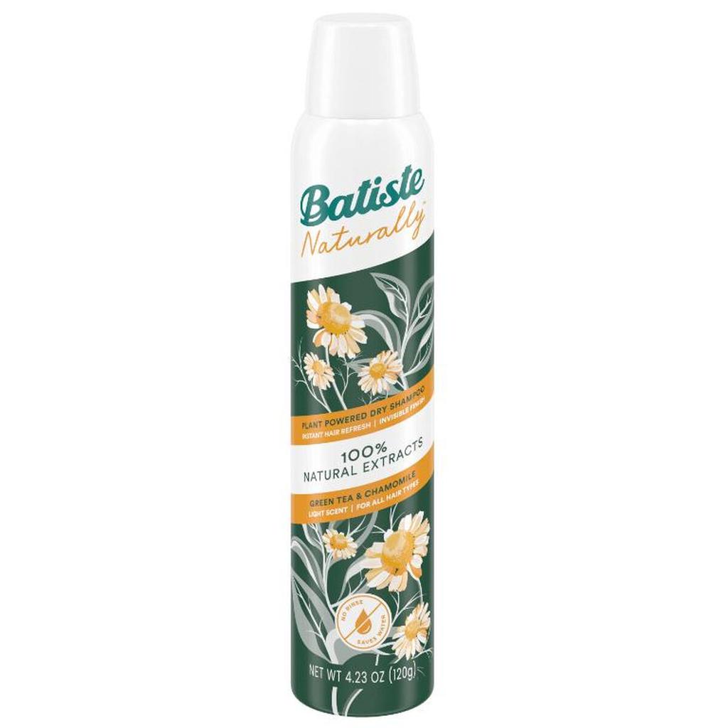 Batiste Naturally Green Tea & Chamomile Dry Shampoo 200 ml