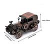 Antique Vintage Car Model Handcrafted Collections Collectible Vehicle Toys For Bar Or Home Decor