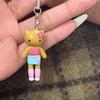 Long Legged s Phone Chain s Long Leg Hellokitty Cartoon Keyring Creative Bag Pendant Keychain on The Phone Gift