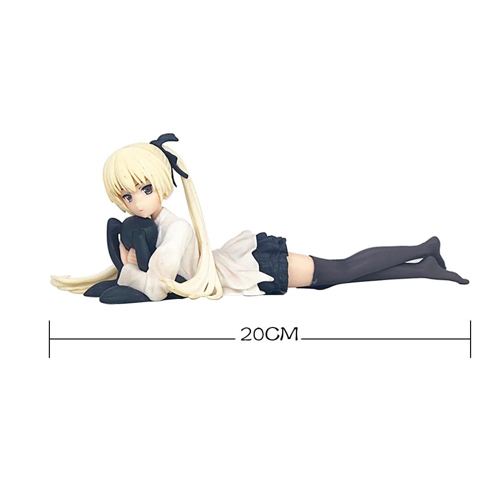

Anime Figure Kasugano Sora action figures lying on the ground Kasugano Sora figurine PVC model adult ornmaents statue gifts 20cm 20cm