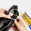 Strong Shoe Glue 60ml, Waterproof Shoe Adhesive for Repair, Fast Drying Resin for Sneakers, Boots, DIY Craft Supplies, Home Use