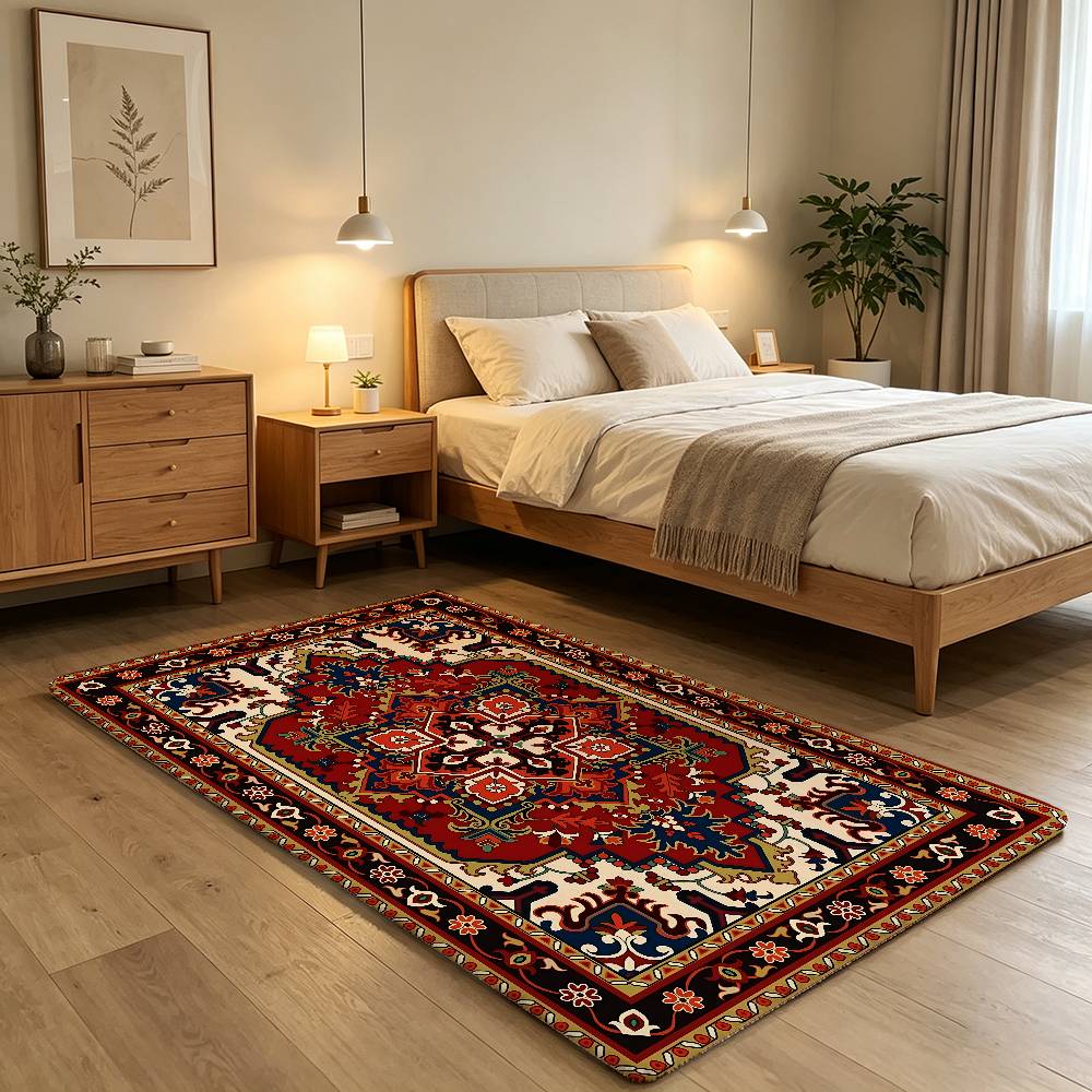 Persian Carpet Carpet Bathroom Anti-slip Mat Door Mat Home Decoration Mat Entrance Door Mat Scratch-resistant Door Mat