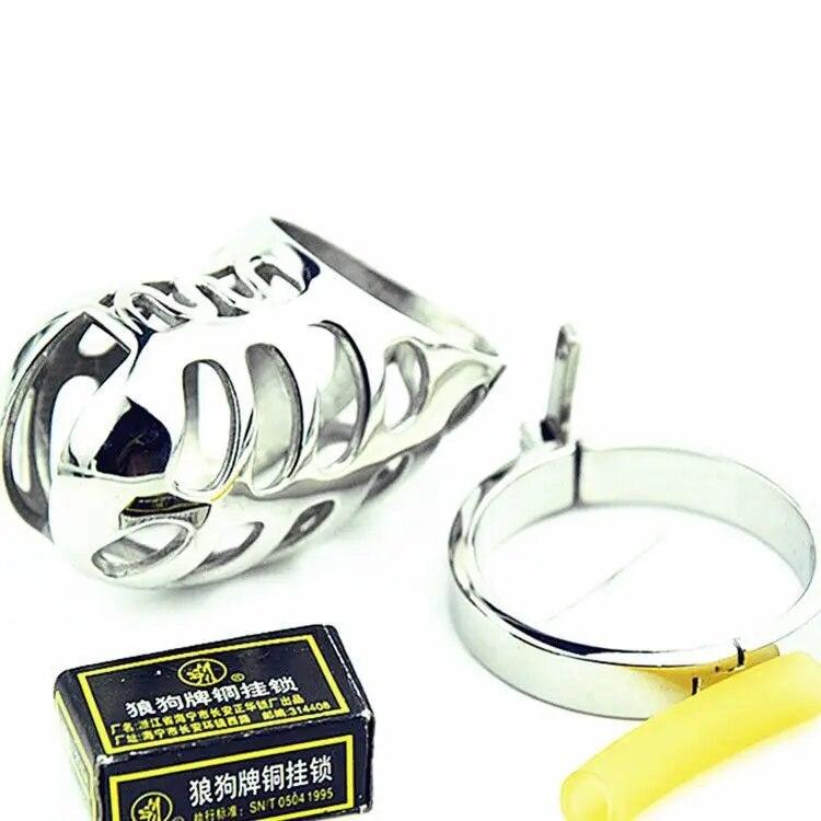 Metall Männliche Keuschheit Lock Gerät Gürtel Penis Käfig Ring Jungfräulichkeit Lock Paare Sm Fesseln Sex Spiel Liefert für Männer neue