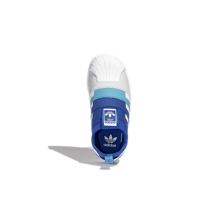 Adidas Originals Superstar 360 2.0 Comfortable Low-Top Kids Skate Shoes Kids Sneakers Blue H02733