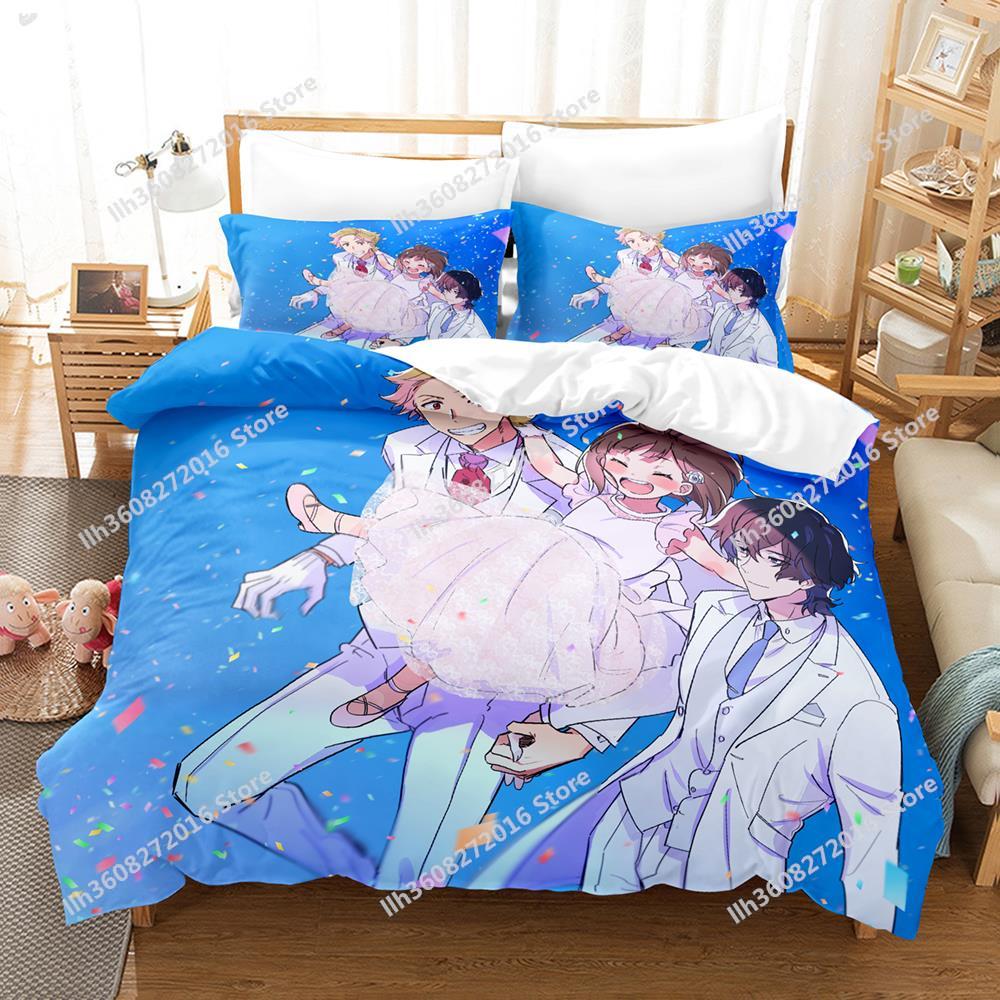 Anime Buddy Daddies Bedding Collection Single Twin Full Queen King Size Bed Collection Teenager Bedroom Linen Set 3D Print Anime Bed Sheet Set