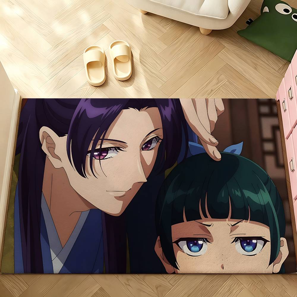 Anime K-kusuriya No Hitorigoto-S Cute Carpet Bathroom Anti-slip Mat Door Mat Home Decoration Mat Entrance Mat Scratch-resistant