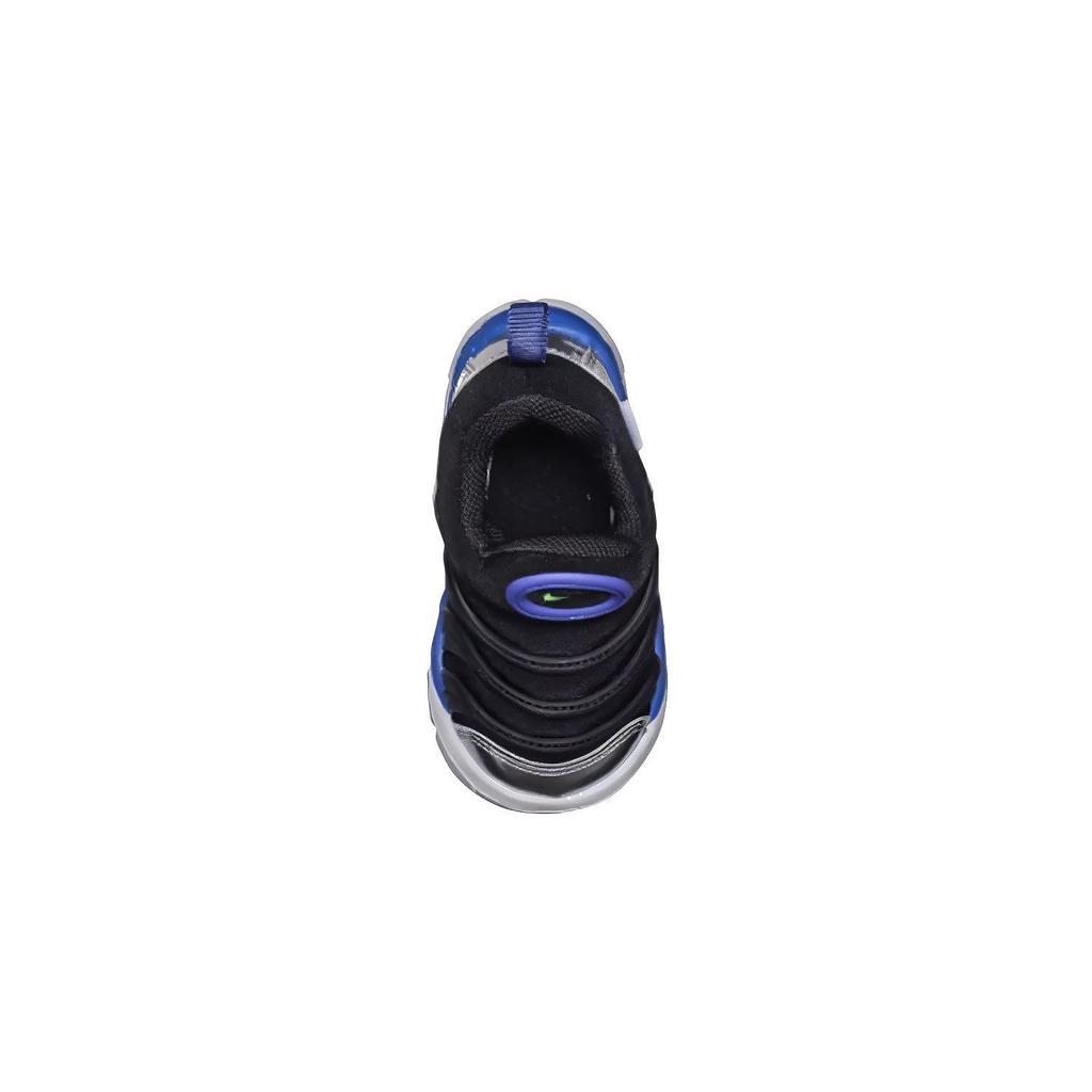 Nike Dynamo Free Low top Toddler Shoes Black Blue Silver Infant And Toddler 343938-012