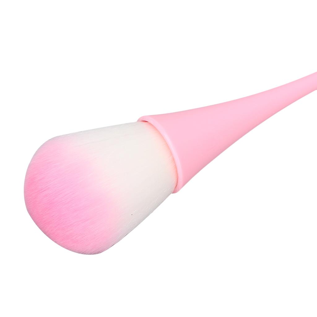 Nail Art Dust Cleaning Removal Brush Soft Fluffy Hair Makeup Brush for Blusher Loose Powder Pink
