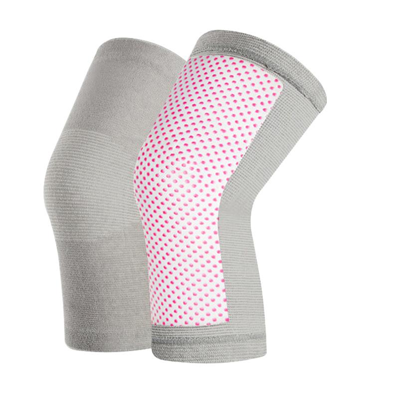 1 stk Gjenbrukbar Kne- og Albuestøtte for Smertelindring - Turmalin Prikkmatrise Varmepute, Støtte for Artritt, Ledd- og Muskelrestitusjon