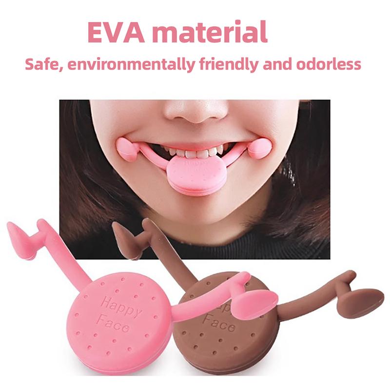 Lächelnskorrektor Gesichts-Kaumuskel-Training Lippentrainer Schiefer Mund Lächelnstraining V-Gesicht Mundwinkel-Hebeartefakt