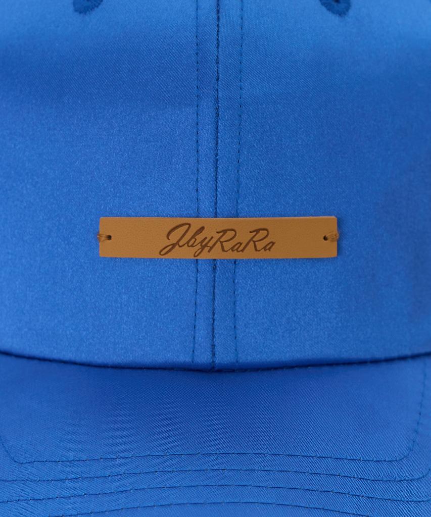 JBYRARA Lara Classic Logo Satin Cap_Blue