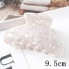 Yuanbao Cloud Pattern Hair Claw Clip – European & American Style Acetate Hair Accessory