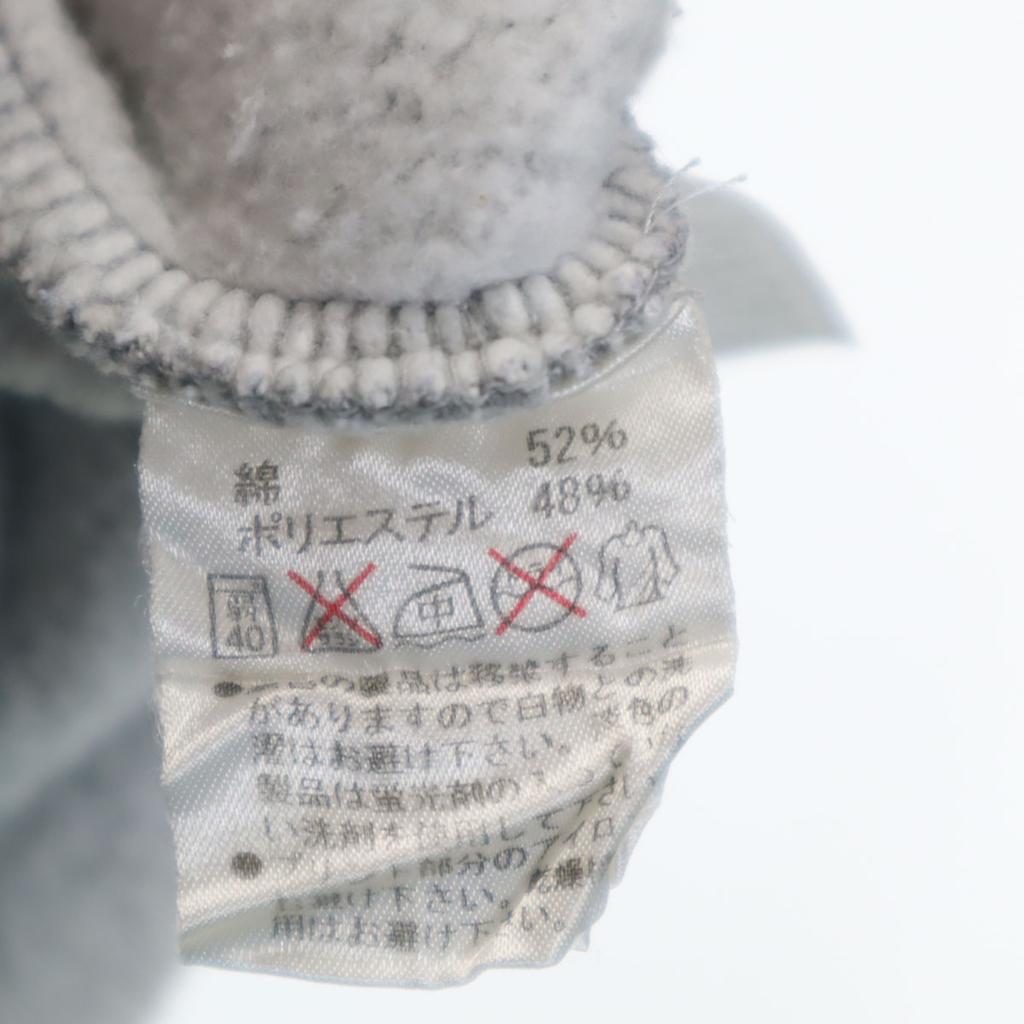 THRASHER Long sleeve Parker M gray Back brushed Men's Used