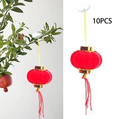 12x Red Chinese Lanterns Festival Lanterns Decorations Lucky Lantern Ornament for Party Wedding Car Tree Decorations Restaurant