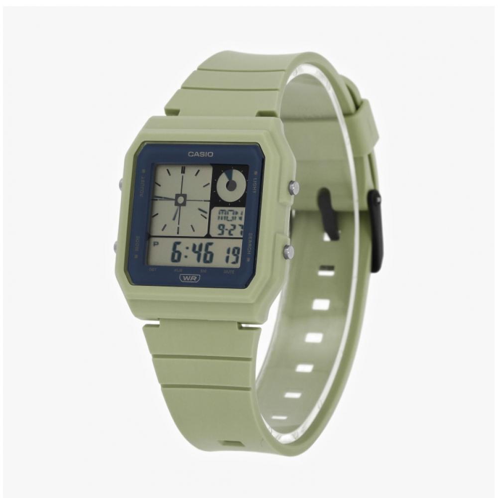 Casio Lf 20w 3adf  Lf 20w 3a  Digital Square Vintage Retro Public Pu Watch