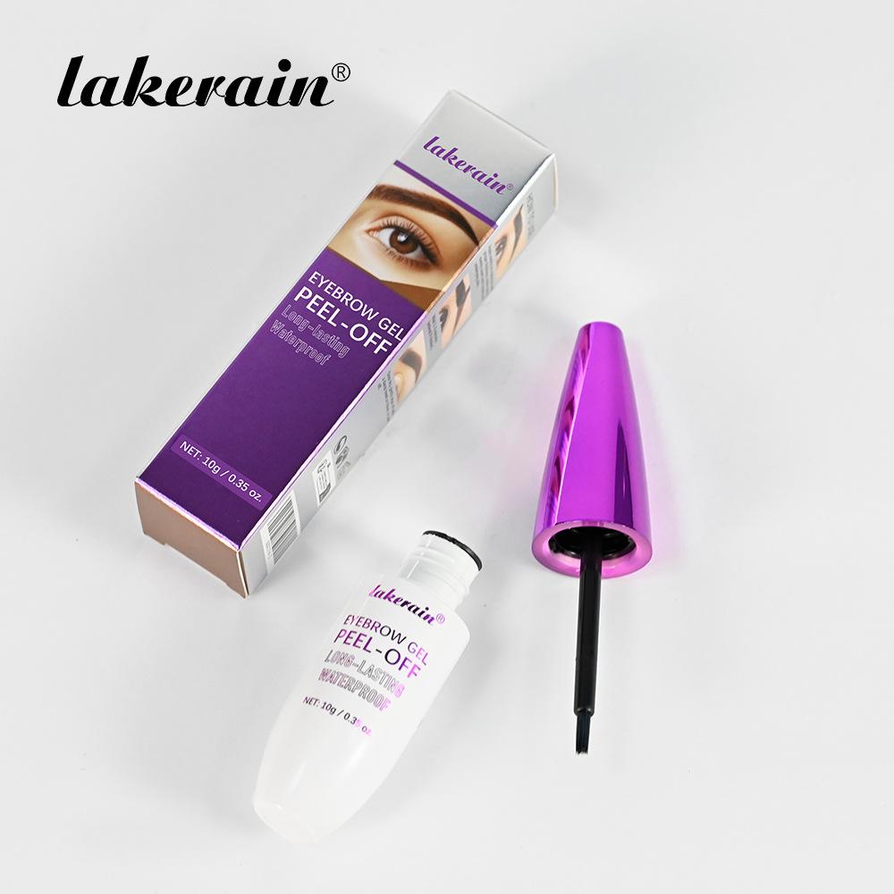 Lasting 3 Days Tattoo Easy Peel Off Eyebrow Gel Cream Types Long-Lasting Smudge-Proof Sweat Resistant Waterproof Cosmetics