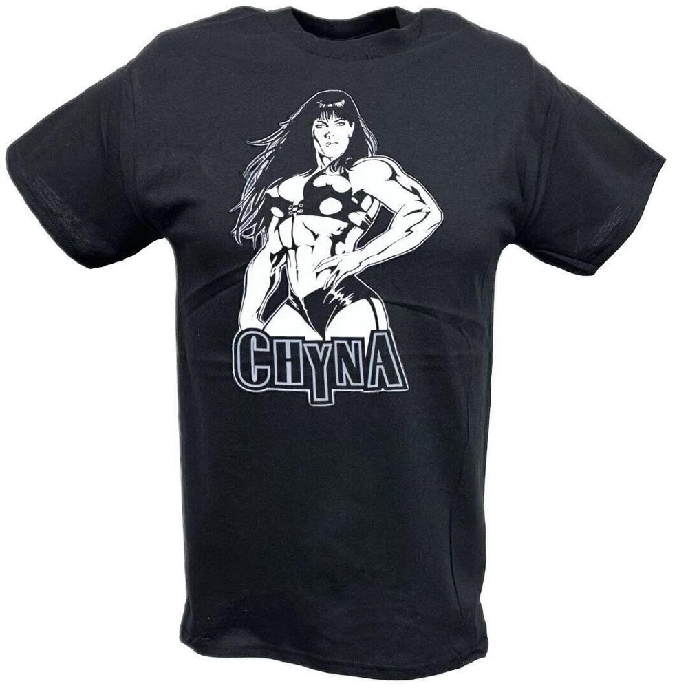 Chyna Black White Pose Tshirt M