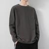 Mannen T-shirt Lange Mouwen Ronde Hals Vochtafvoerend Normale pasvorm Casual Lente Herfst Effen Kleur Mannelijke Basic Trui Top streetwear