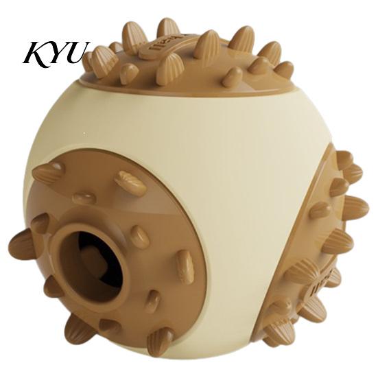 Long Lasting Dog Chews Treat Dispenser Ball, Interactive Chew Toy, Food Colorful Pet Enrichment Toys Dispensing Puzzle Feeder, Teeth Cleaning Toy for
