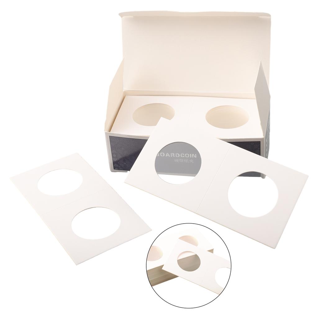 Coin Holders Square Cardboard Box  Ensures Safe and Convenient Storage for Your Coin Collection 12 Specifications
