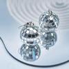 Reflective Ball Earrings Dangle Earrings Ear Jewelry for Fashion Enthusiasts