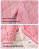 Color-Changing Children's Cotton-Padded Jacket Set - Autumn & Winter, Boneless, Warm, High-Waisted for Boys & Girls