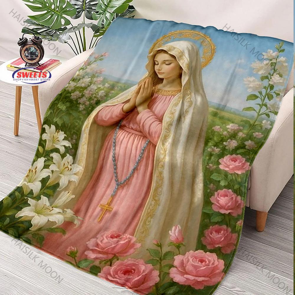 17 Styles Christian Gifts for Women Faith, Inspirational Gifts for Women, Man, Soft Fluffy Throw Blankets for Women Fast Arrival
