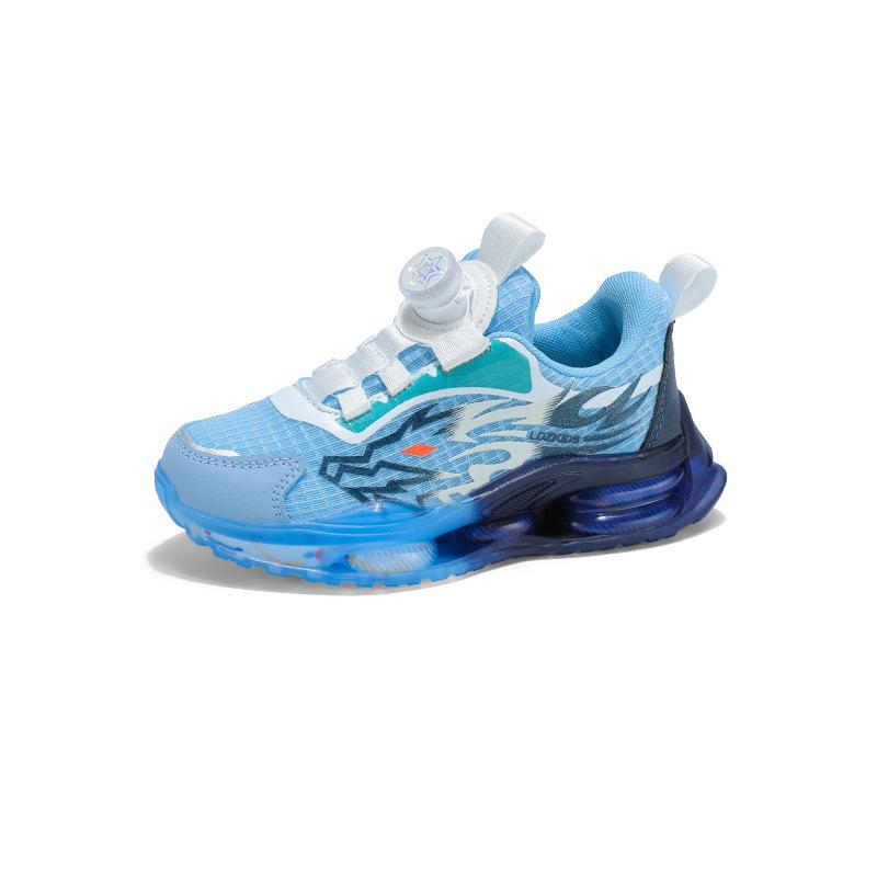 Nezha third prince Aobing boys' shoes 2025 autumn breathable double net sports and leisure shoes children's soft-soled running shoes
