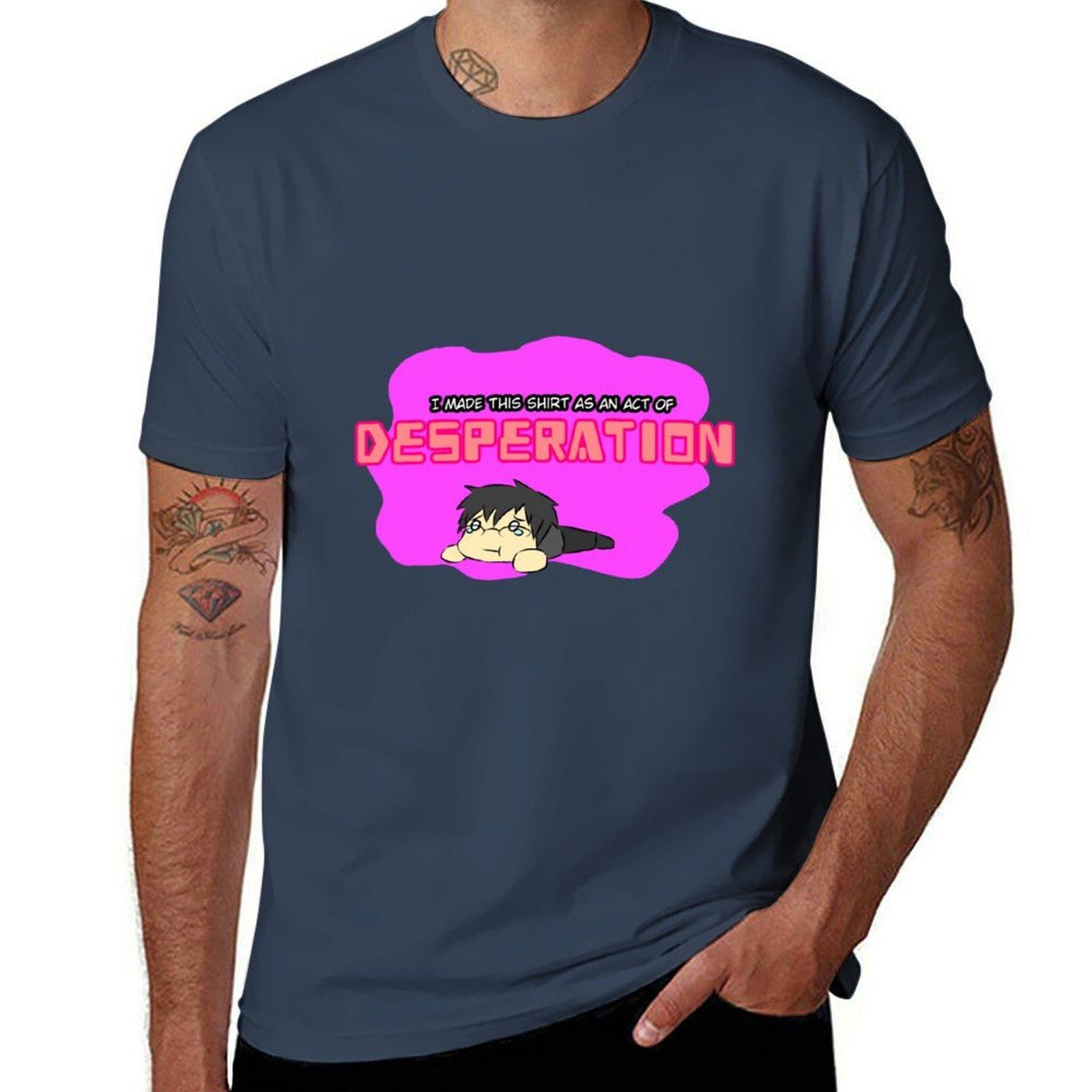 Desperation TShirt t shirt Unisex 100 cotton luxury brand Unisex t shirt cotton high quality TShirt S