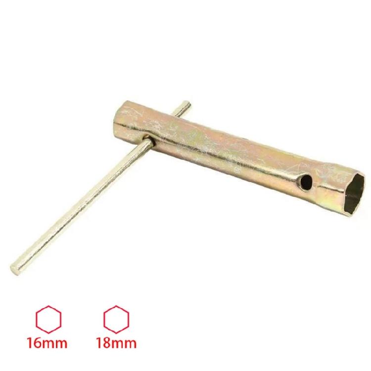 Spark Plug Socket Wrench 16/18mm Spanner Tool Ignition Disassembly Spanner Tool