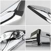 Left Driver Fender Side Emblem Chrome Moulding X4 For BMW F25 F26 2015-2017 1X