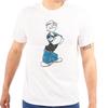 Vintage Popeye the Sailor Man Retro Cartoon Womens or Mens Crewneck T Shirt Tee