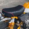 Mr Quick Tack Roll Seat for HONDA Monkey 125 Black/Red
